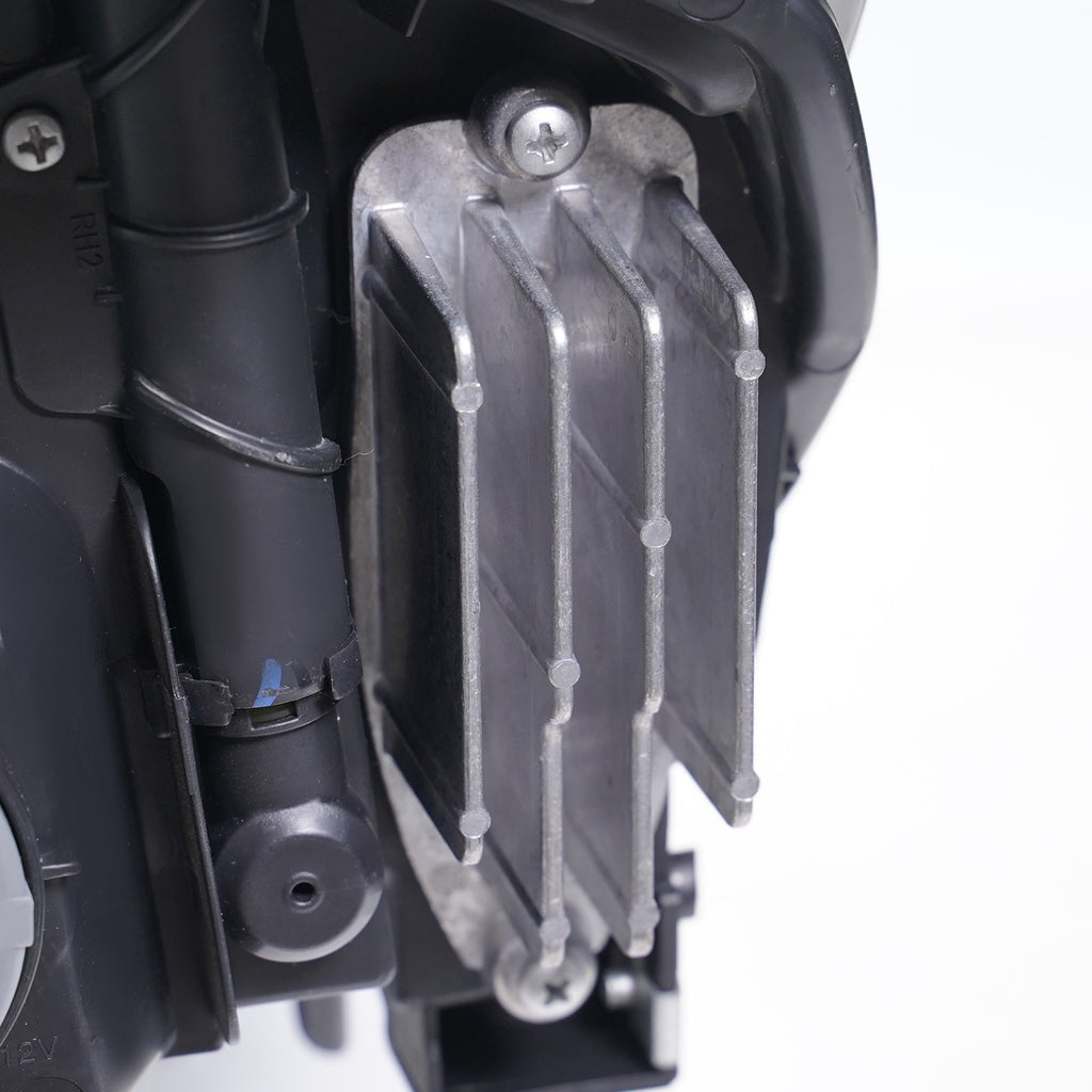 Led headlight mounting tab close-up for 2021-2023 Buick Envision