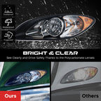 Black Halogen headlight features and specifications for 2008-2016 International ProStar (image 6)