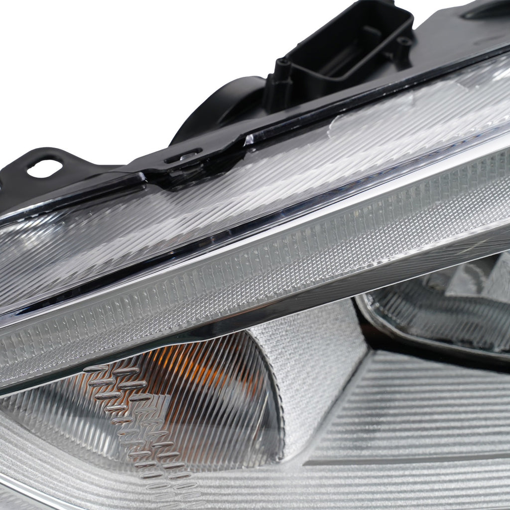 Halogen headlight adjuster close-up for 2015-2018 Ford Focus