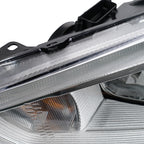 Halogen headlight adjuster close-up for 2015-2018 Ford Focus