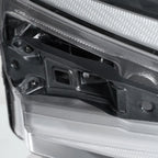 Led headlight mounting tab close-up for 2022-2026 Chevrolet Silverado 1500
