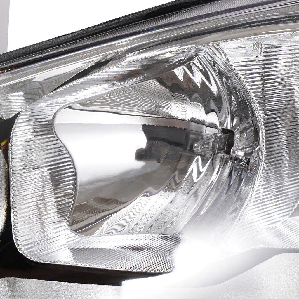 Halogen headlight mounting tab close-up for 2014-2018 Ford Fiesta