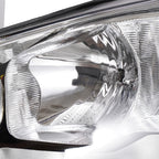 Halogen headlight mounting tab close-up for 2014-2018 Ford Fiesta