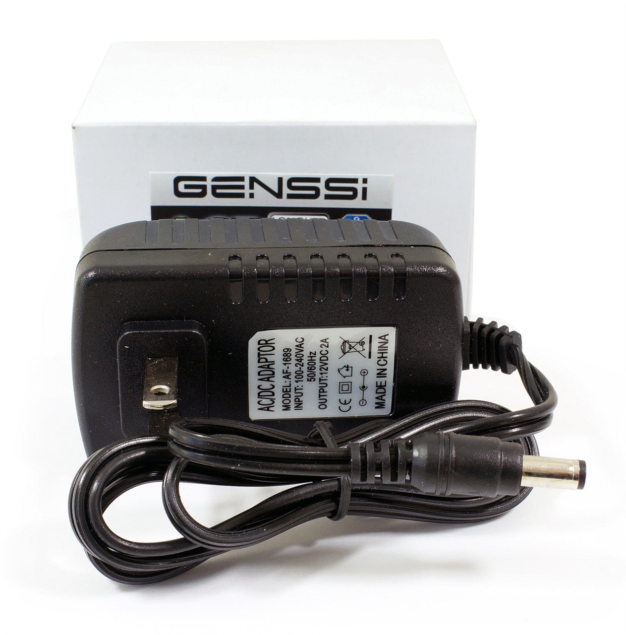 12V 24W Compact LED Power Supply with DC Plug Electrical