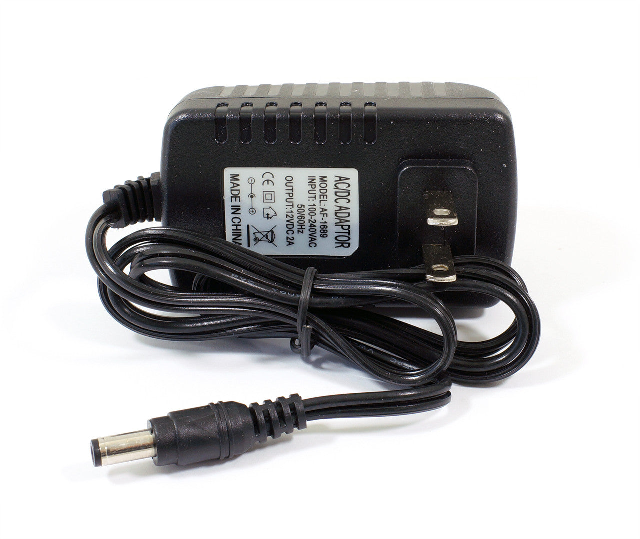 12V 24W Compact LED Power Supply with DC Plug Electrical