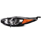 Halogen headlight connector close-up for 2014-2019 Ford Fiesta