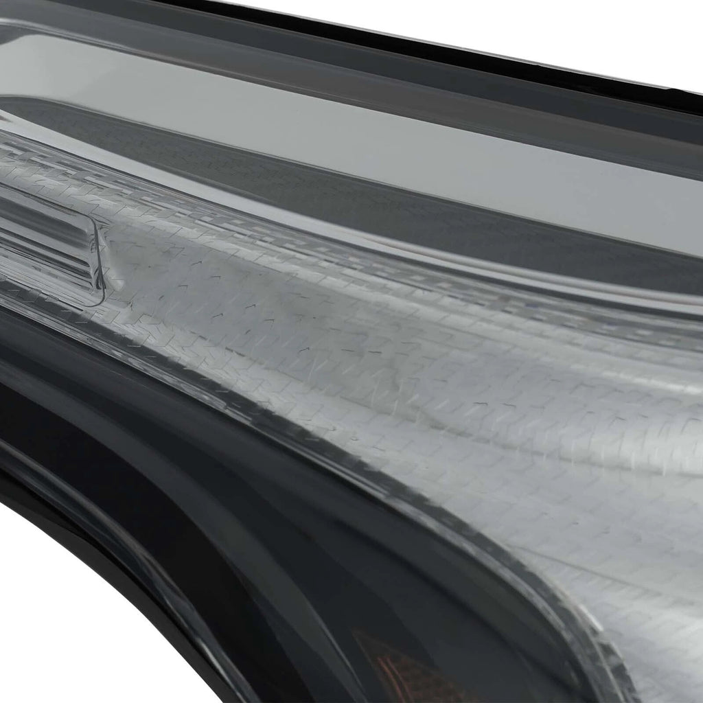 Hid headlight mounting tab close-up for 2015-2020 GMC Yukon