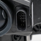Halogen headlight mounting tab close-up for 2014-2018 Ford Transit Connect