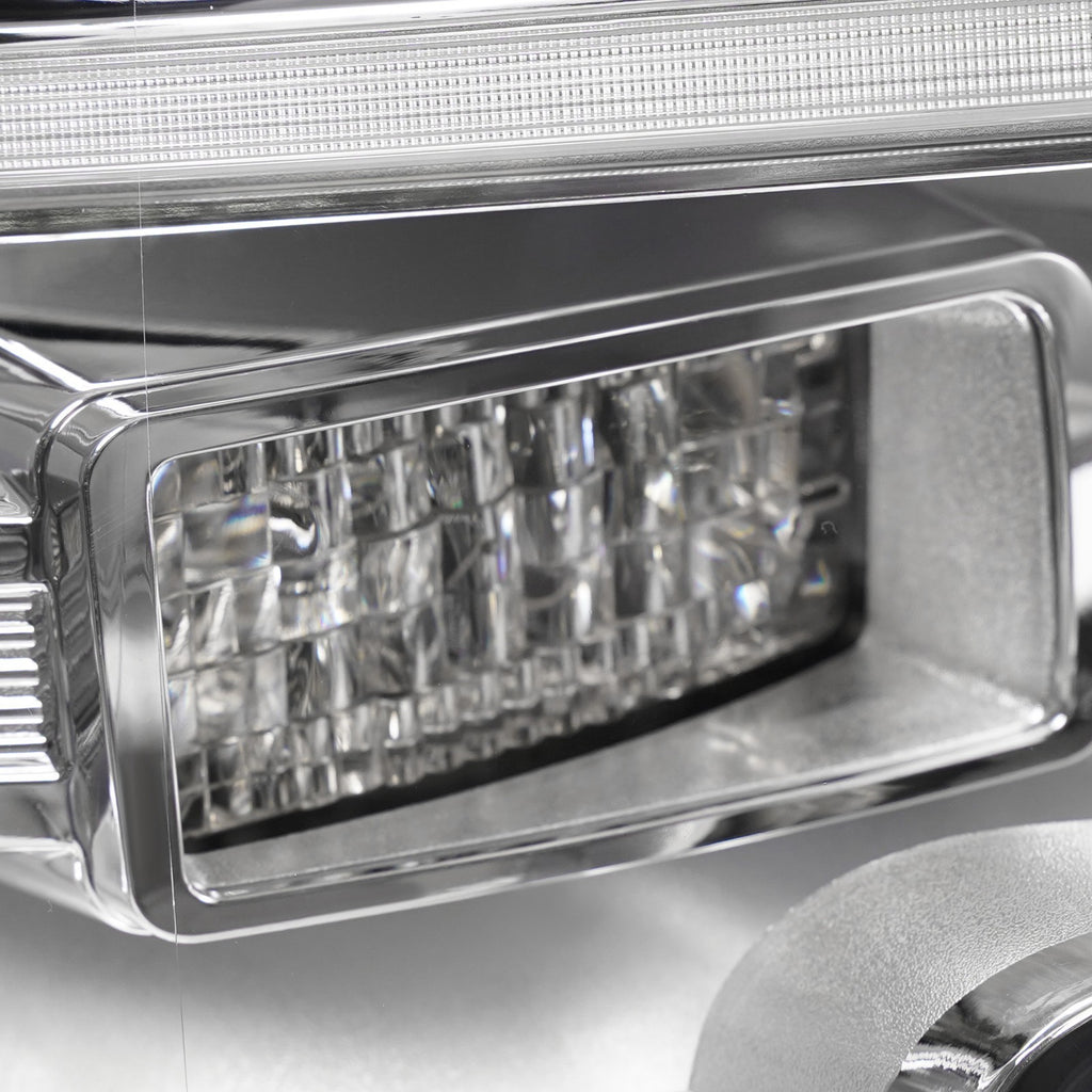Led headlight turn signal close-up for 2015-2017 Ford F-150