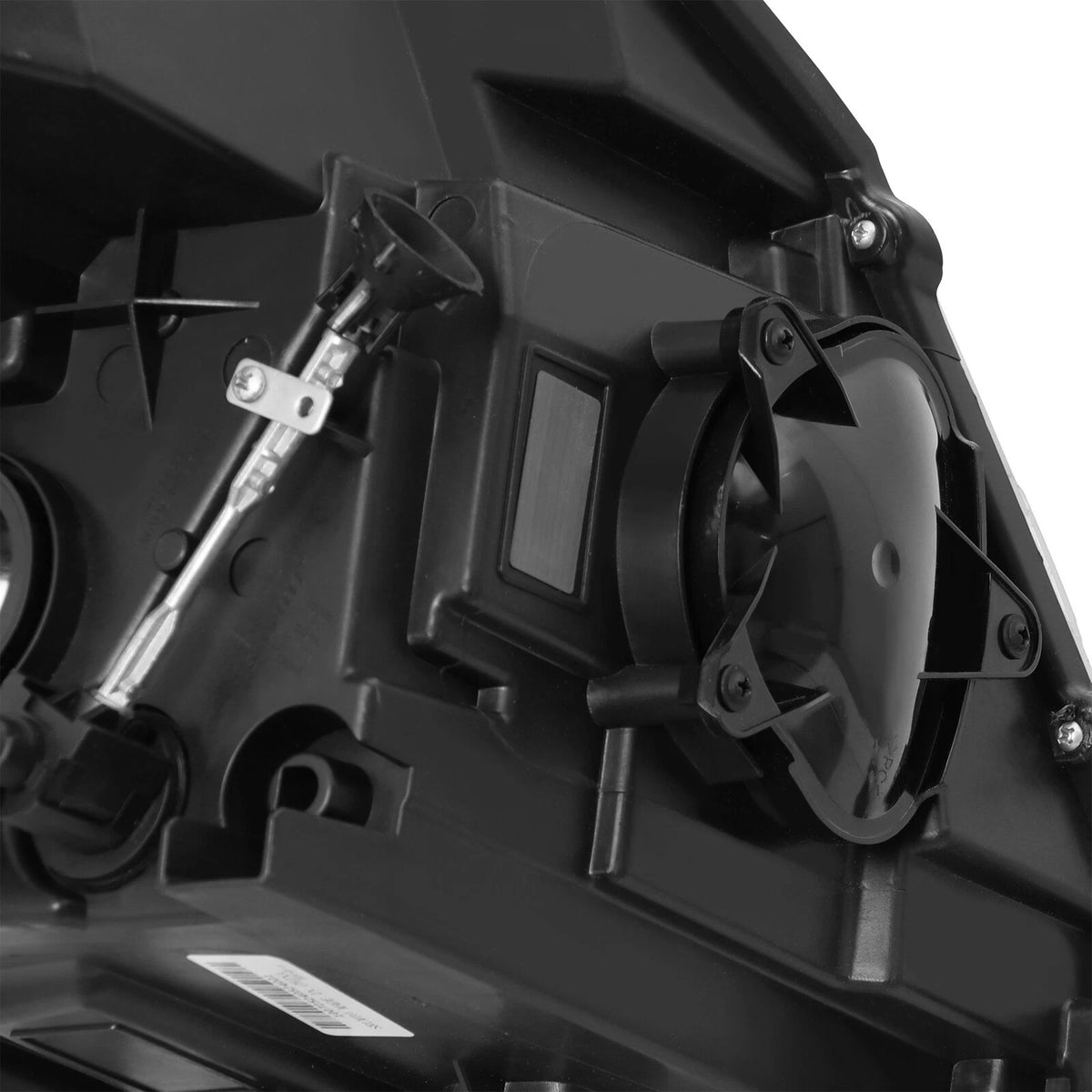 Halogen headlight reflector close-up for 2008-2014 Cadillac CTS