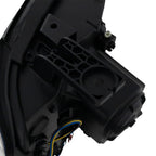 Halogen projector headlight adjuster close-up for 2014-2015 GMC Sierra 1500