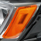 Hid headlight turn signal close-up for 2014-2016 Jeep Grand Cherokee