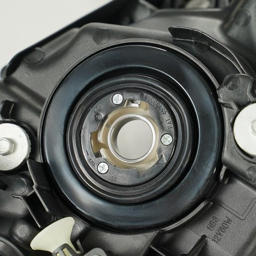 Hid headlight back housing close-up for 2010-2012 Lexus RX350