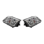 OE Xenon Style Chrome Projector Headlights for Volkswagen Jetta MK4 Halogen Models (1999-2004) - left and right pair