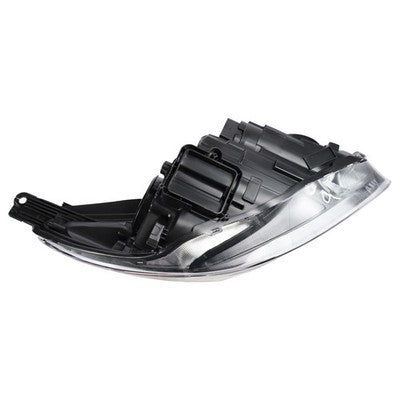 Black Halogen headlight side angle for 2015-2018 Ford Focus (view 13)