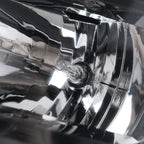 Halogen projector headlight back housing close-up for 2015-2020 Chevy Tahoe