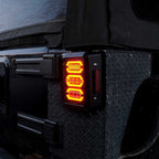 DIAMOND Black LED Tail Lights for Wrangler JK 2007 - 2018 - GENSSI Lighting