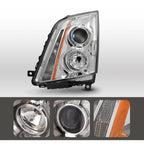 Halogen headlight back housing close-up for 2008-2014 Cadillac CTS