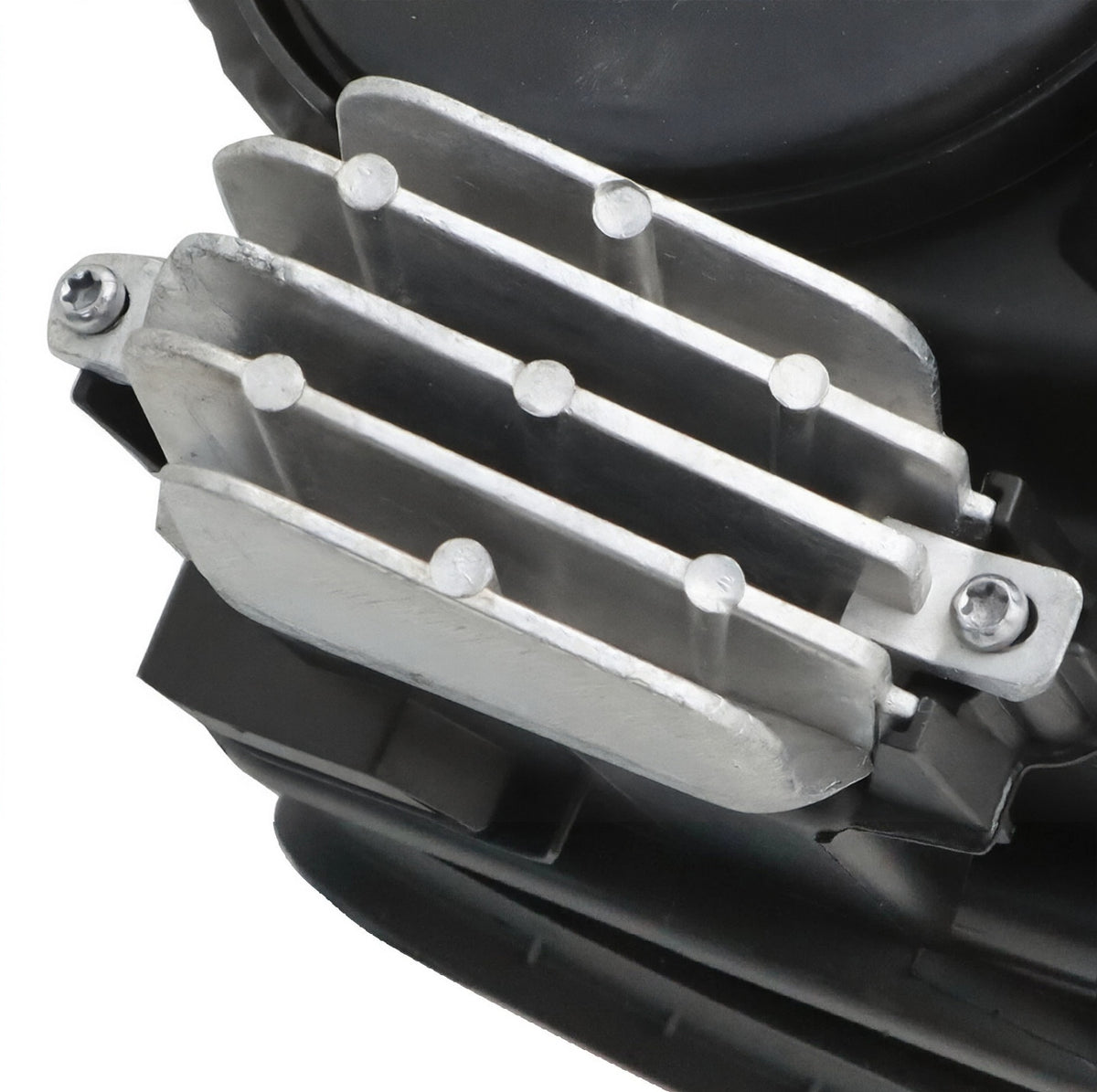 Hid headlight mounting tab close-up for 2013-2017 Audi A5