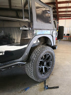 JF Steel Fender Delete Kit for Wrangler JK 2007 - 2018 - GENSSI Exterior Part