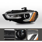 Hid headlight reflector close-up for 2013-2017 Audi A5