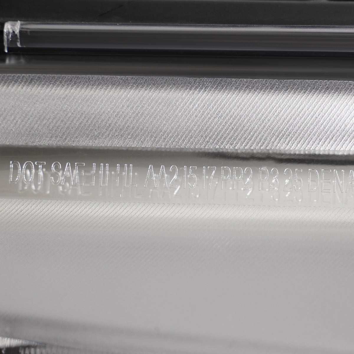 Led headlight inner detail close-up for 2015-2017 Ford F-150