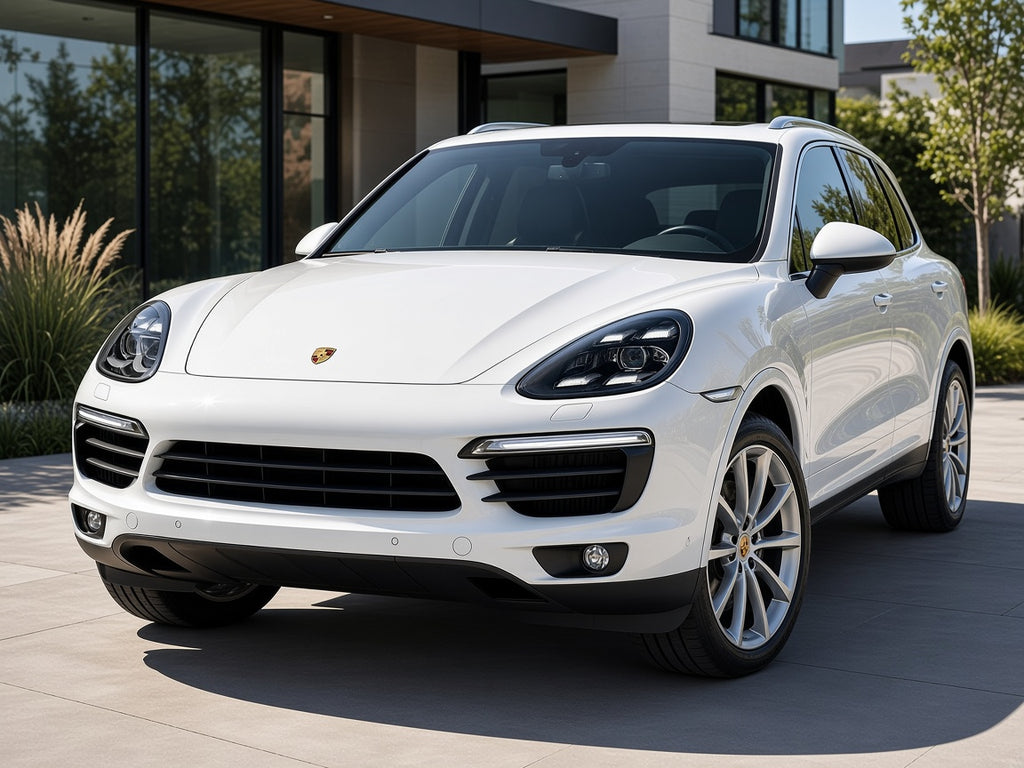 2011-2014 Porsche Cayenne 958 with 2023 Style Full LED headlights installed