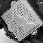 Hid headlight inner detail close-up for 2014-2016 Jeep Grand Cherokee