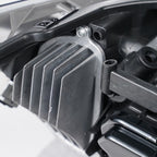 Halogen headlight bezel close-up for 2009-2012 BMW 3 Series E90