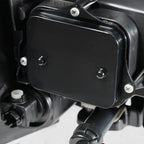 Hid headlight bezel close-up for 2014-2016 Jeep Grand Cherokee