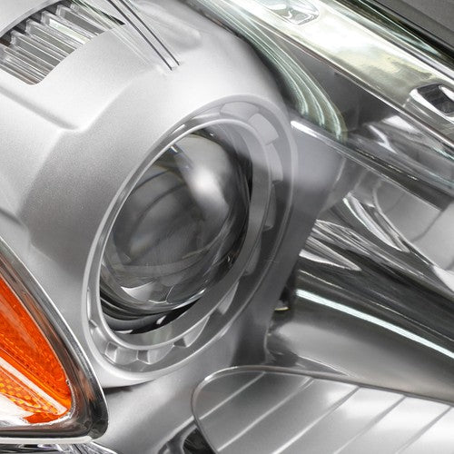 Hid headlight inner detail close-up for 2009-2020 Nissan 370Z