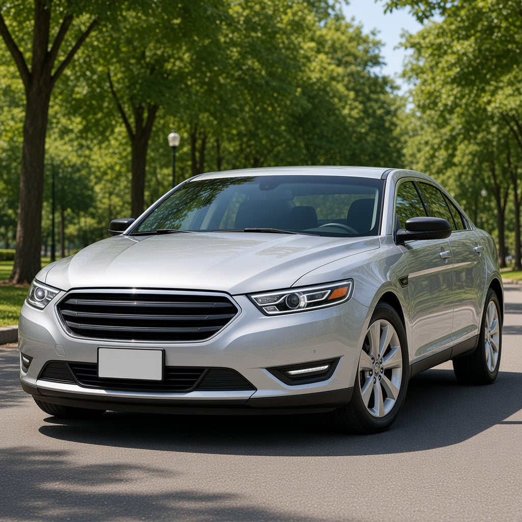 2016-2019 Ford Taurus with halogen headlights installed