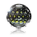 7 Inch Honeycomb Array Chrome LED Motorcycle Headlight Default Title Lighting