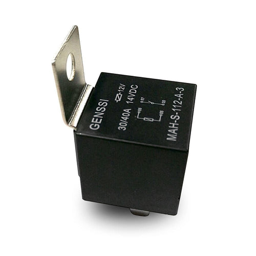 5 Pin Automotive 30A/40A Relay 12V (Pack of 5) - GENSSI Electrical