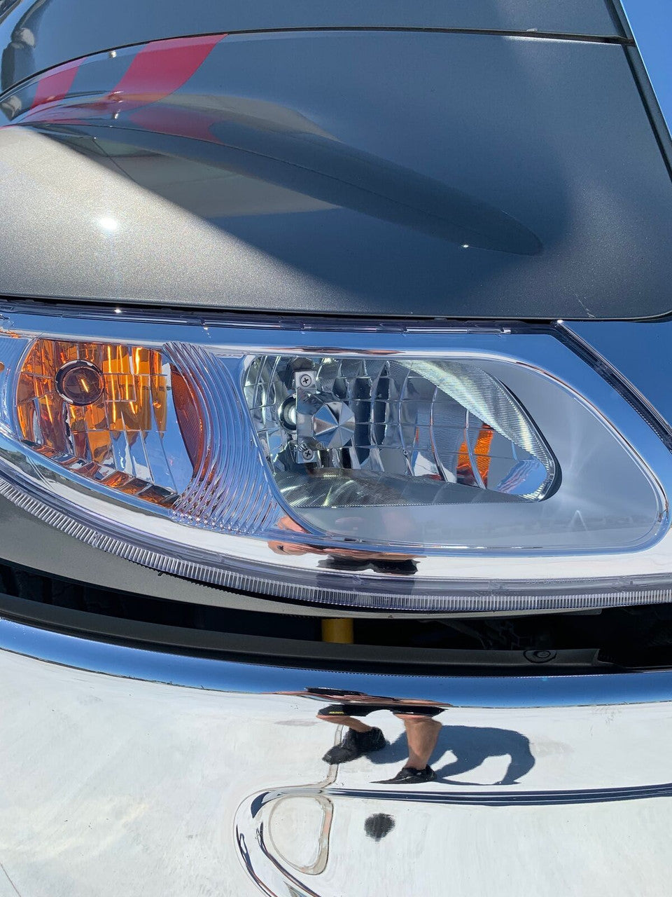 LED Pro Headlight Headlamp Pair for International 4100 4200 4300 4400 8500 8600 Lighting