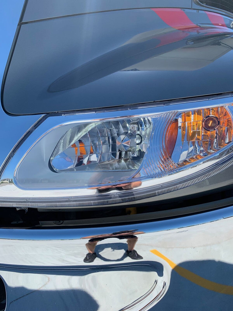 LED Pro Headlight Headlamp Pair for International 4100 4200 4300 4400 8500 8600 Lighting