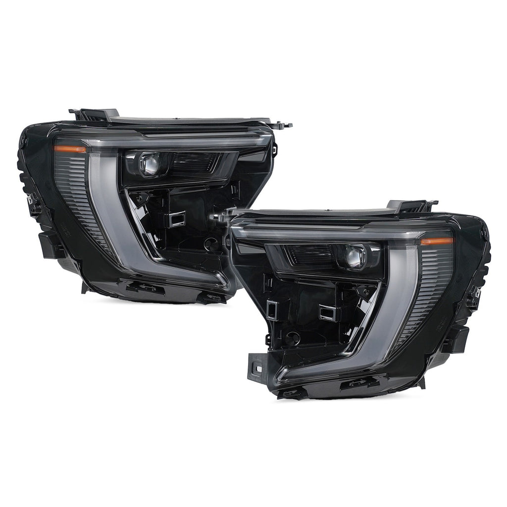 LED Projector Headlights Pair w/ LED Module for GMC Acadia AT4 Elevation (2024-2026)