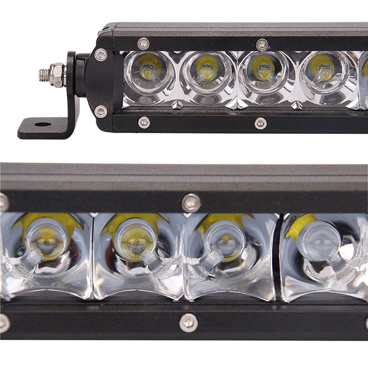 LED Light Bar 100W 21 Inches Side Bracket Lighting