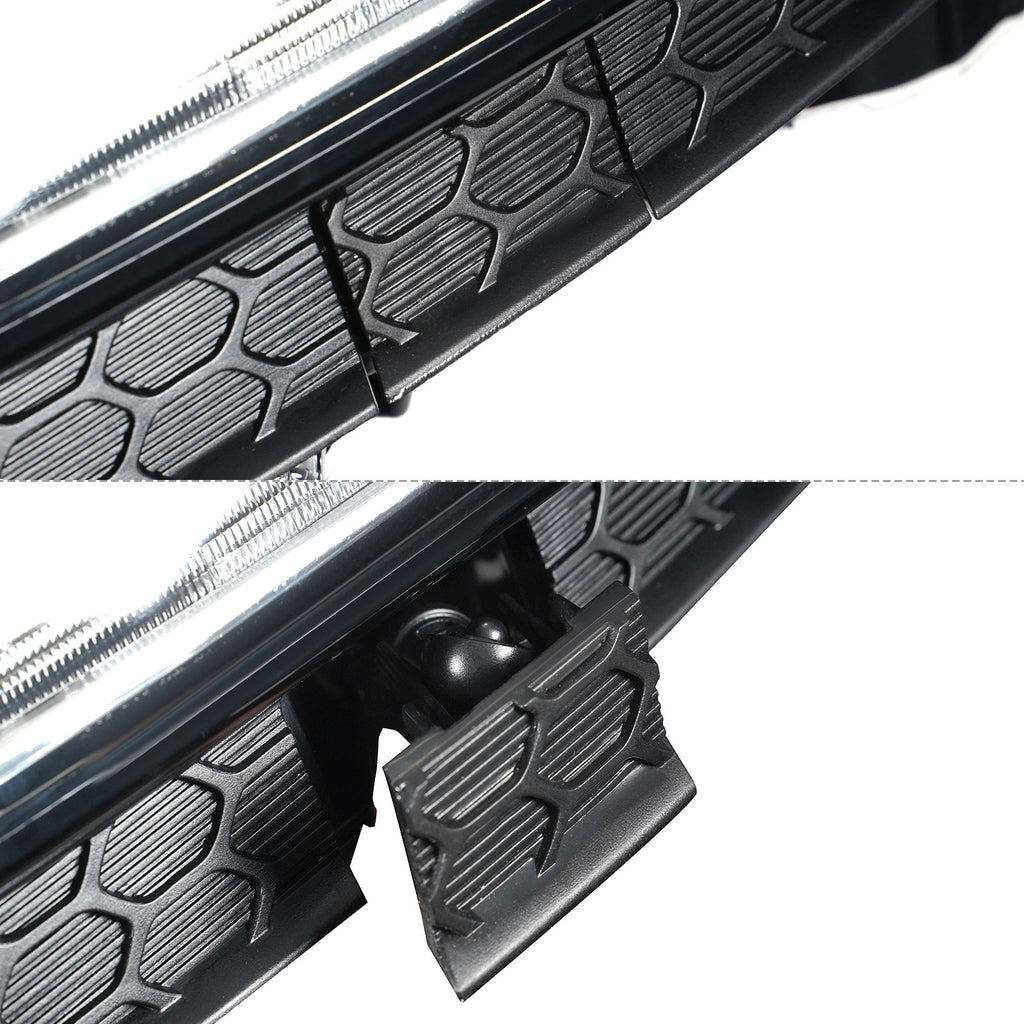 Hid headlight lit-up angle for 2014-2016 Jeep Grand Cherokee