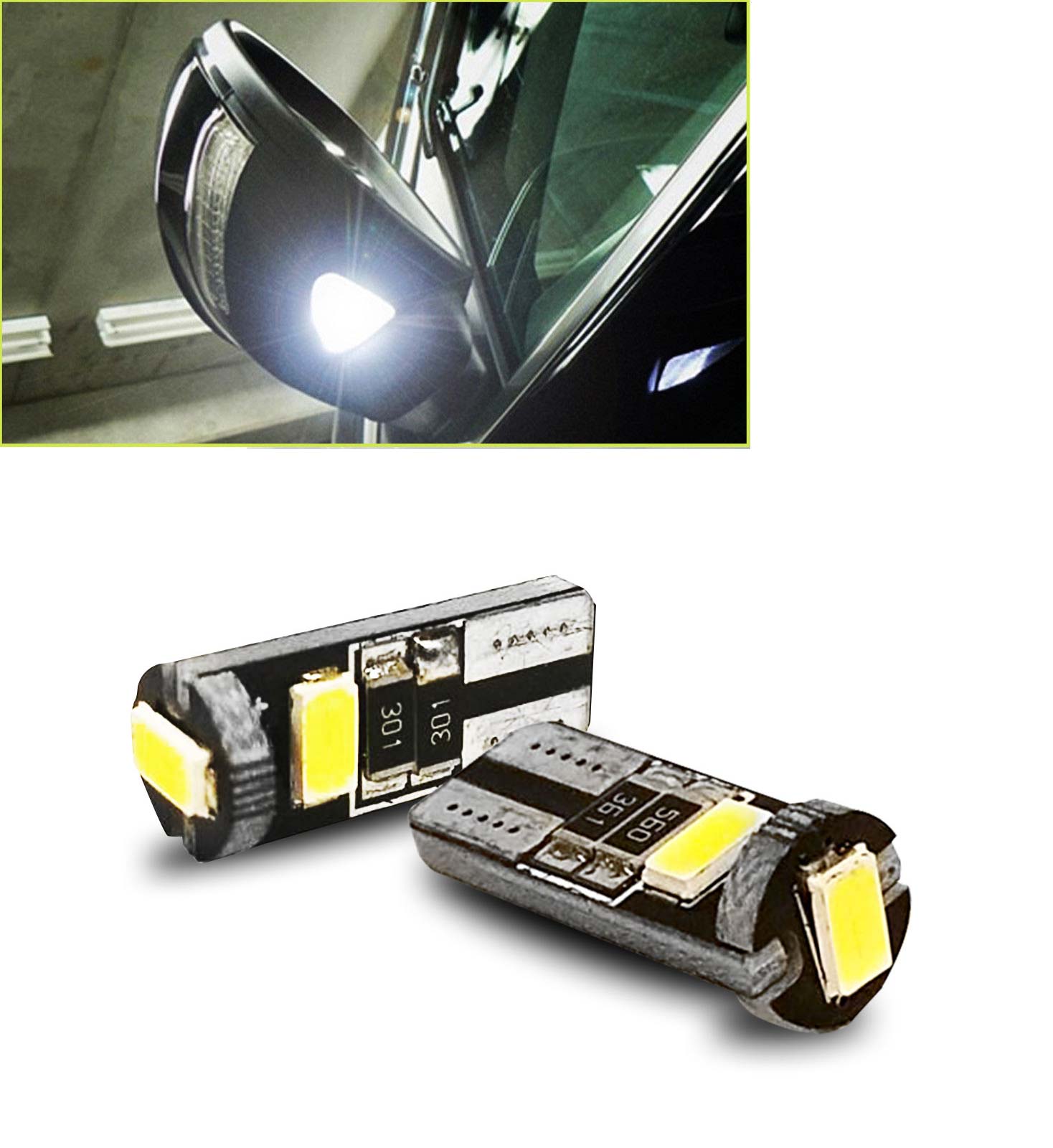 W5W 194 LED Wedge CANBUS Error Free Interior Exterior Bulbs Lighting