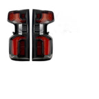 Black LED Tail Lights Pair for Chevy Silverado 1500 (2019-2026)