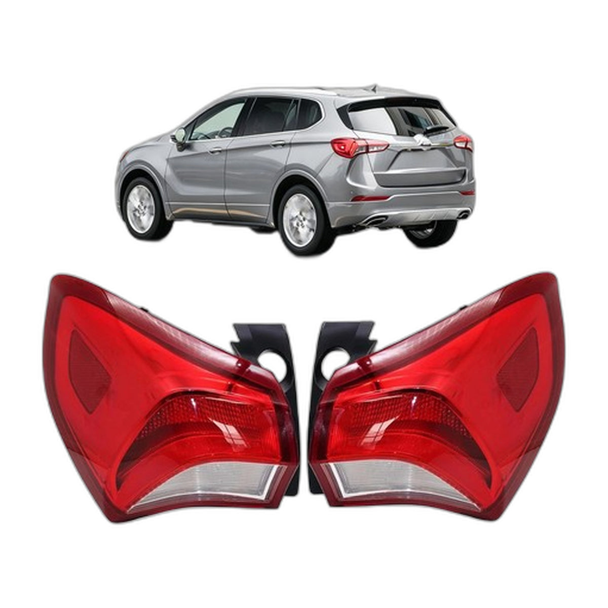 LED Outer Tail Lights Pair for Buick Envision (2019-2020)