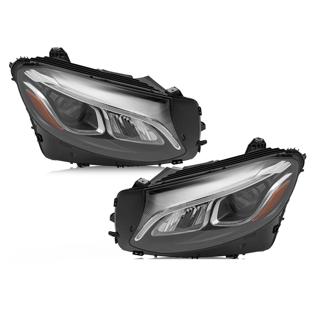 Full LED Headlights Pair for Mercedes-Benz GLC X253 w/o AFS (2016-2019)