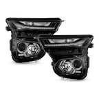 LED Low Beam Projector Headlights Pair w/ LED DRL for Chevy Trailblazer (2021-2023)