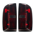 Red Smoked Halogen Tail Lights Pair for Chevy Colorado (2015-2022)