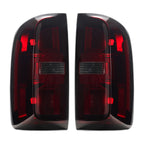 Red Smoked Halogen Tail Lights Pair for Chevy Colorado (2015-2022)