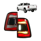 LED Tail Lights Pair for Ram 1500 without Blind Spot (2019-2024)