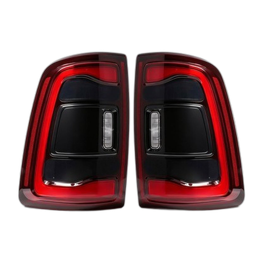 LED Tail Lights Pair for Ram 2500 3500 Halogen Models (2019-2024)