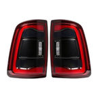 LED Tail Lights Pair for Ram 2500 3500 Halogen Models (2019-2024)