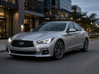 2014-2022 Infiniti Q50 with chrome LED headlights installed